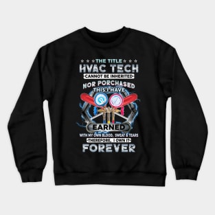 The Title Hvac Tech Crewneck Sweatshirt